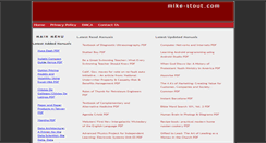 Desktop Screenshot of mike-stout.com